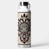 "Inspiration von Vorfahren" Trinkflasche (Vorderseite)
