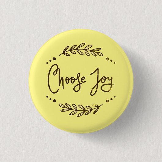 Inspiration wählen Sie Joyquote Button (Vorderseite)
