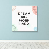 Inspiration Wall Art Leinwanddruck (Insitu (Holzboden))