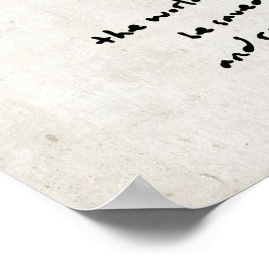 Inspiration Wall Art Poster (Ecke)