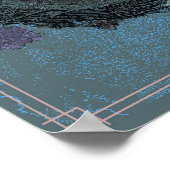 Inspiration-Wand-Poster Poster (Ecke)