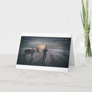 Inspiration Weihnachten Karte