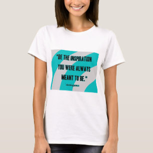 Inspiration Weiß-T-Shirt für Frauen T-Shirt