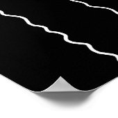 Inspiration Weiße Blume V002 Poster (Ecke)