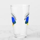 Inspiration: Wir stehen mit der Ukraine Glas (Links)