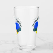 Inspiration: Wir stehen mit der Ukraine Glas (Rechts)