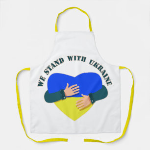 Inspiration: Wir stehen mit der Ukraine Schürze