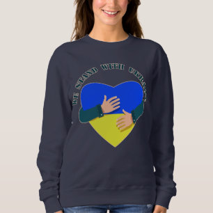 Inspiration: Wir stehen mit der Ukraine Sweatshirt