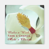 Inspiration "Wish, Chance, & Change" Magnet (Vorne)