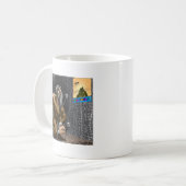 Inspiration - Witziger Motivation Cartoon Kaffeetasse (Vorderseite Links)