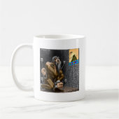 Inspiration - Witziger Motivation Cartoon Kaffeetasse (Links)
