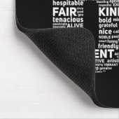 Inspiration Word Art Mouse Pad Mousepad (Ecke)