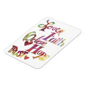 Inspiration Word Collage Magnet (Linke Seite)