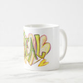 Inspiration Word Heels Art Tasse (VorderseiteRechts)