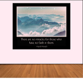 Inspiration, Wunderzitat Poster