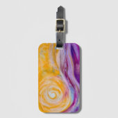 Inspiration Yellow, magenta and purple Gepäckanhänger (Vorderseite Vertikal)