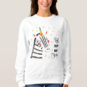 Inspiration Zebri-Mais Sweatshirt (Vorderseite)