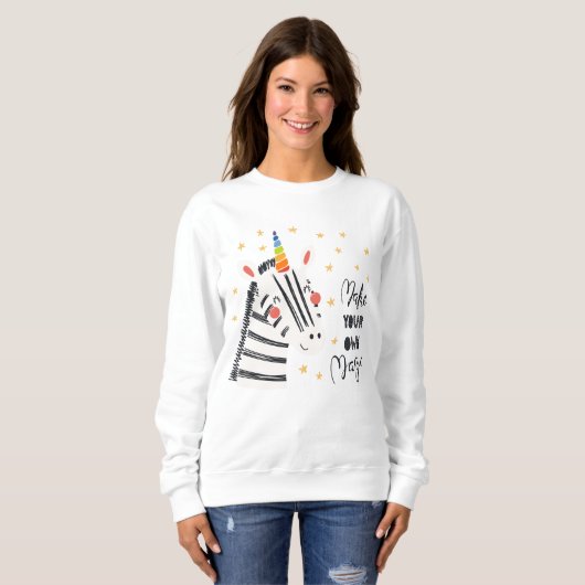 Inspiration Zebri-Mais Sweatshirt (Vorne ganz)