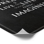 Inspiration Zitat 8 "x10" Kunstdrucke Poster (Ecke)