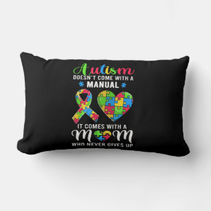 Inspiration Zitat Autismus Mama Shirt Autismus Awa Lendenkissen