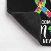 Inspiration Zitat Autismus Mama Shirt Autismus Awa Mousepad (Ecke)