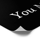 Inspiration Zitat Basketball Vintag Sepia Poster (Ecke)