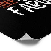 Inspiration Zitat Behielt ruhig und vorzüglich sei Poster (Ecke)