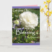 Inspiration Zitat Bläserkarte für die Blume Karte (Gelbe Blume)