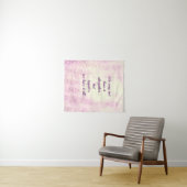 Inspiration-Zitat-Design Wandteppich (Beispiel (Horizontal))