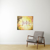 Inspiration-Zitat-Design Wandteppich (Beispiel (Horizontal))