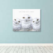 Inspiration Zitat Dreamy Weisheit der Schneehügel Leinwanddruck (Insitu (Holzboden))