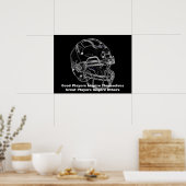 Inspiration Zitat Football Inspirier Team Poster (Küche)