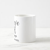 Inspiration Zitat glauben, gut Motivierend Kaffeetasse (Mittel)