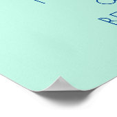 Inspiration Zitat Herzlichkeit geformt Federn Poster (Ecke)