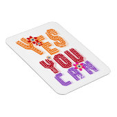 Inspiration Zitat: Ja, Sie können zeichnen Magnet (Rechte Seite)