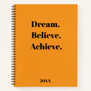 Inspiration Zitat-Journal und Planerdesign Notizblock