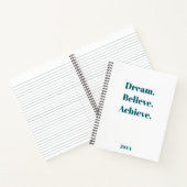 Inspiration Zitat-Journal und Planerdesign Notizblock (Innenseite)