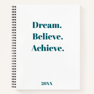 Inspiration Zitat-Journal und Planerdesign Notizblock