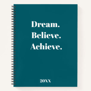 Inspiration Zitat-Journal und Planerdesign Notizblock