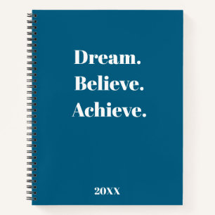 Inspiration Zitat-Journal und Planerdesign Notizblock