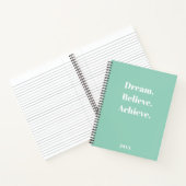 Inspiration Zitat-Journal und Planerdesign Notizblock (Innenseite)