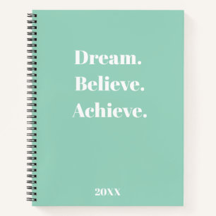 Inspiration Zitat-Journal und Planerdesign Notizblock