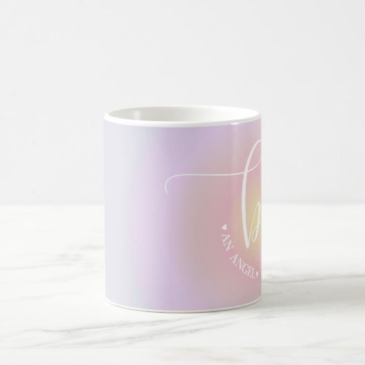 Inspiration Zitat Lavendel ist ein Engel Grafik Kaffeetasse (Mittel)