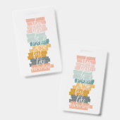 Inspiration Zitat-Lesezeichen Ausweis (Vorder- & Rückseite)