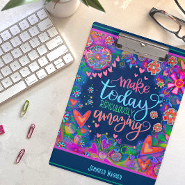 Inspiration Zitat machen heute Phantastisch Klemmbrett