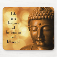 Inspiration Zitat mit einem Buddha-Bild