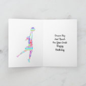 Inspiration Zitat Netball Geburtstag Karte (Innenseite)