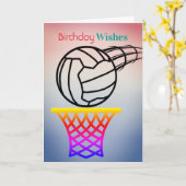 Inspiration Zitat Netball Geburtstag Karte (Gelbe Blume)