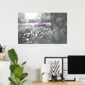 Inspiration Zitat nie abscheulich zu sparen Poster (Heimbüro)