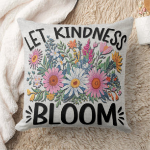 Inspiration/Zitat/Redewendungen/Blume Kissen